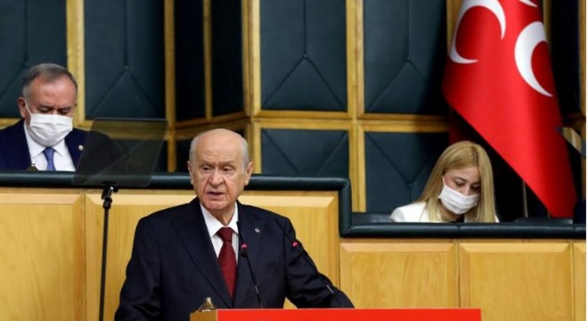 Bahçeli: 'Yüreğin yetiyorsa sorularıma cevap ver'