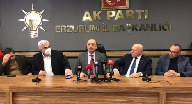 Bakan Bilgin Erzurum'da açıkladı