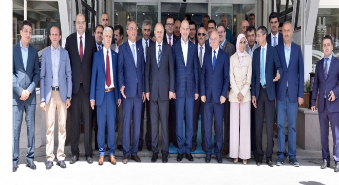 Bakan Soylu'ya Erzurum brifingi