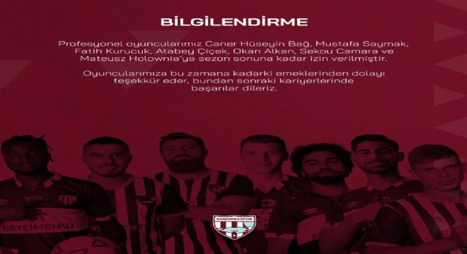 Bandırmaspor'da Erzurumspor şoku