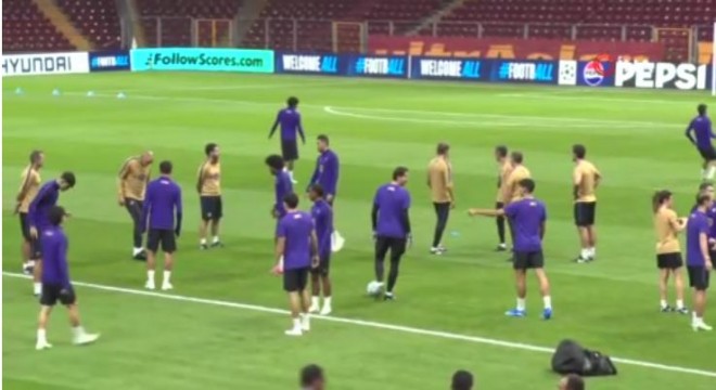 Barcelona, GS maçı hazırlıklarını tamamladı