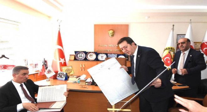 Baruş Basın Müzesi Projesini inceledi