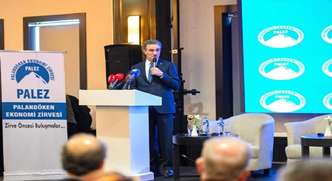 Baruş, Palandöken Ekonomi Zirvesi’ne seslendi