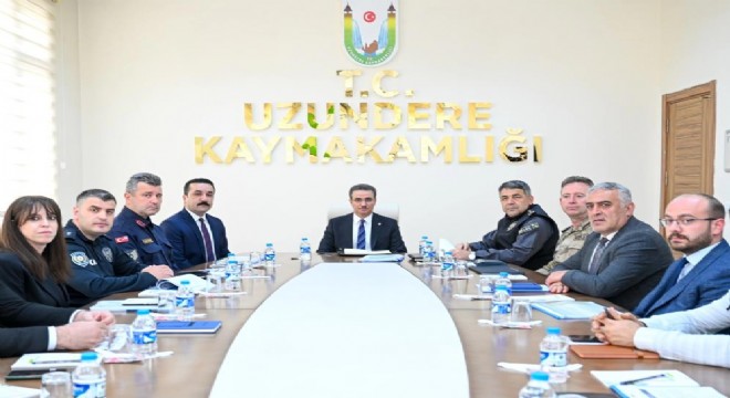Baruş Tortum ve Uzundere'de incelemelerde bulundu
