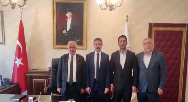 Başkanlar Kaymakam Zeyrek'i ziyaret etti