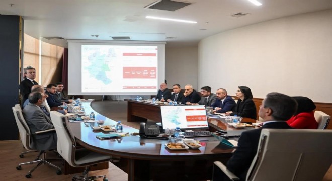 Bedir'den Vali Baruş'a sağlık brifingi