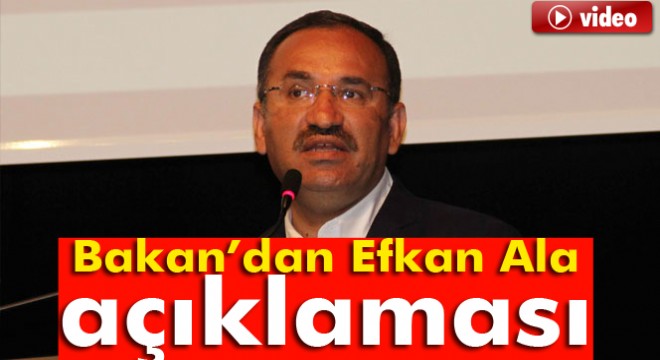 Bekir Bozdağ: 'Sayın Ala'nın bakanlıktan ayrılmasını medyadan öğrendim'