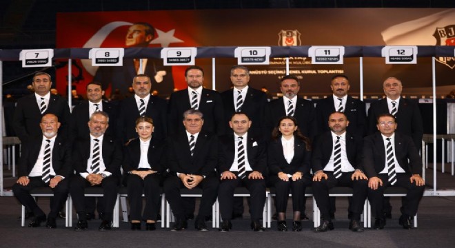 Beşiktaş'ta yönetim kurulu görev dağılımı belli oldu
