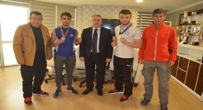 Boksta başarıya ödül