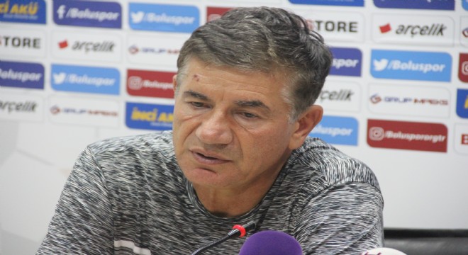 Boluspor - Adana Demirspor maçının ardından