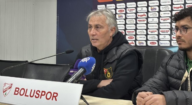 Boluspor - İstanbulspor maçının ardından
