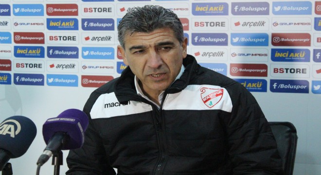 Boluspor - Samsunspor maçının ardından
