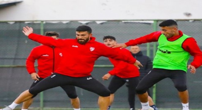 Boluspor'da Erzurumspor maçı mesaisi