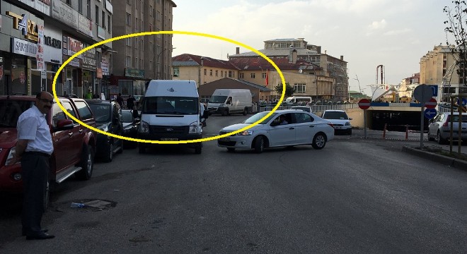 Bosna Caddesi'nde park aymazlığı