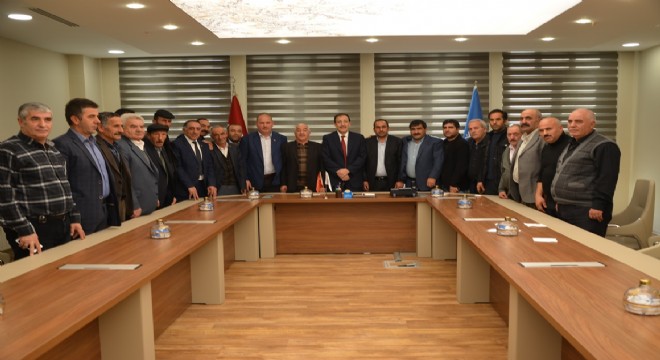 Bulutlar'dan muhtarlarla hizmet istişaresi