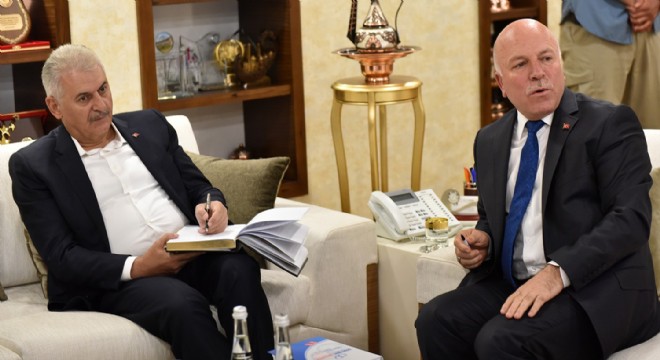 Büyükşehir Başbakan Yıldırım'ı ağırladı