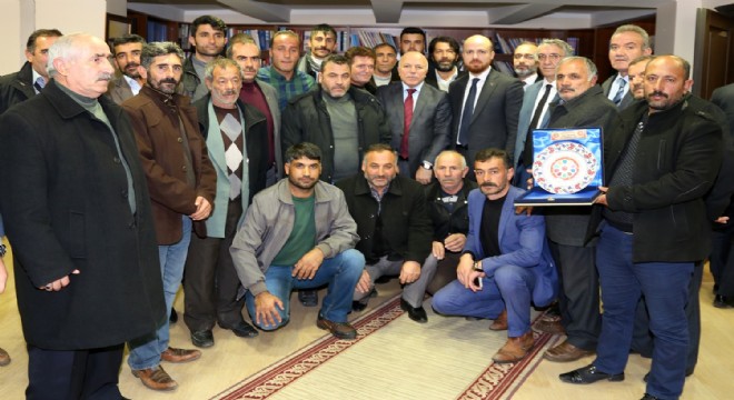 Büyükşehir Erdoğan'ı ağırladı