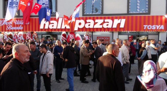 Büyükşehir Halk Pazarı'nın 15. şubesini açtı