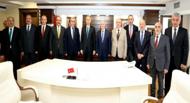 Büyükşehir Yerlikaya'yı ağırladı