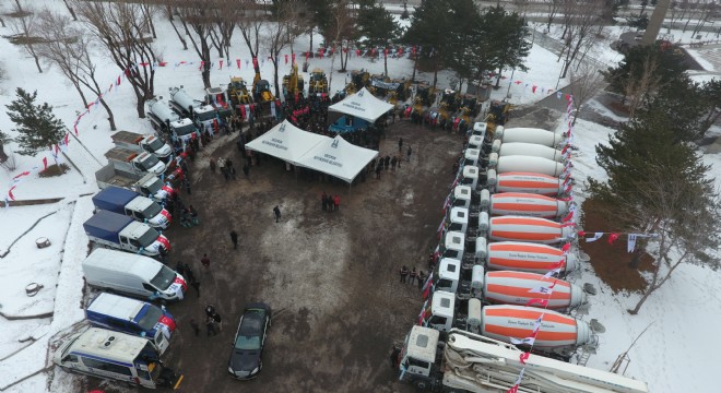 Büyükşehir araç filosu güçlendirildi