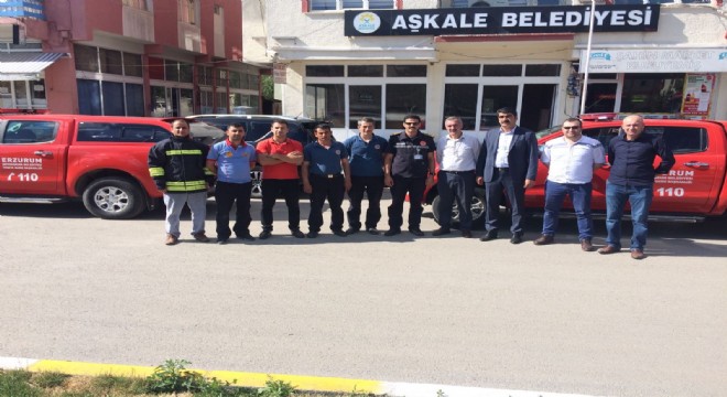 Büyükşehir'den Aşkale İtfaiyesine destek
