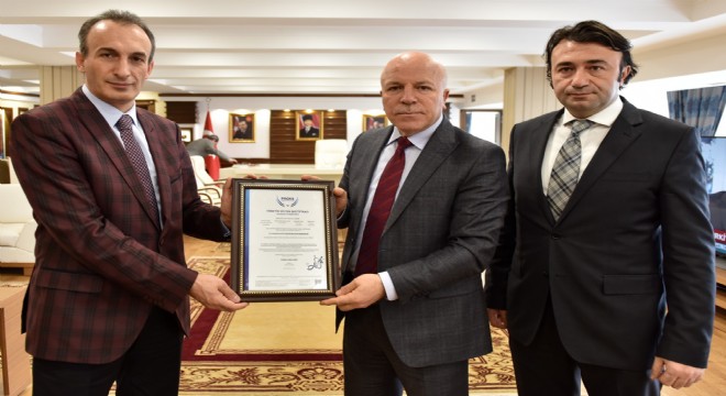 Büyükşehir'e OHSAS 18001 belgesi