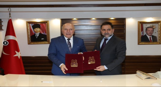 Büyükşehir ve Yakutiye'den iş birliği protokolü