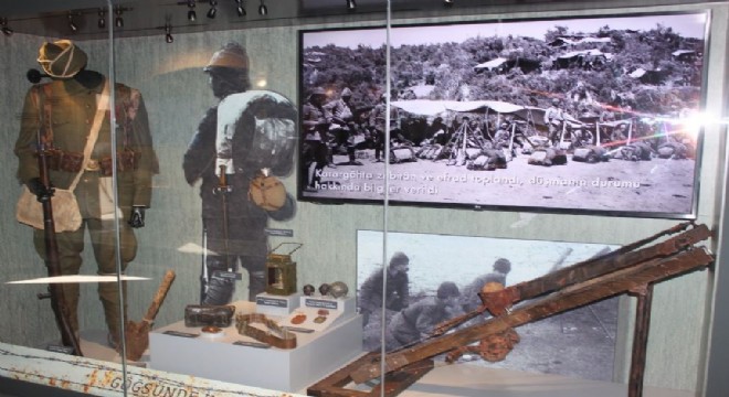 Çanakkale Savaşları Mobil Müzesi Erzurum'da