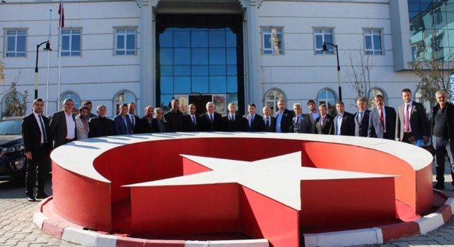 Çat Belediyesi'nde yerel yönetim buluşması