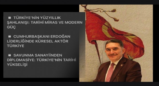 Çelebi'den Türk Milletinin Diriliş Hikayesi