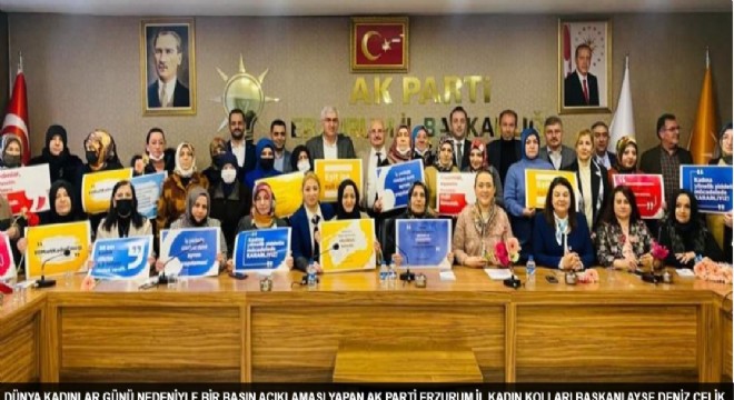 Çelik: ‘Kadın emeği mübarektir'