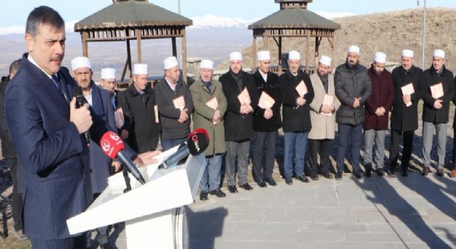Çiftçi: Erzurum'u manevi zırha büründürmüş olacağız