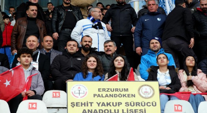 Çiftçi Erzurumspor'un coşkusunu paylaştı