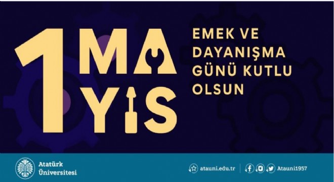 Çomaklı: ‘1 Mayıs Emek ve Dayanışma Günü kutlu olsun'