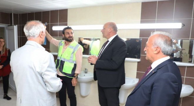 Çomaklı, GSB yurtlarında incelemede bulundu