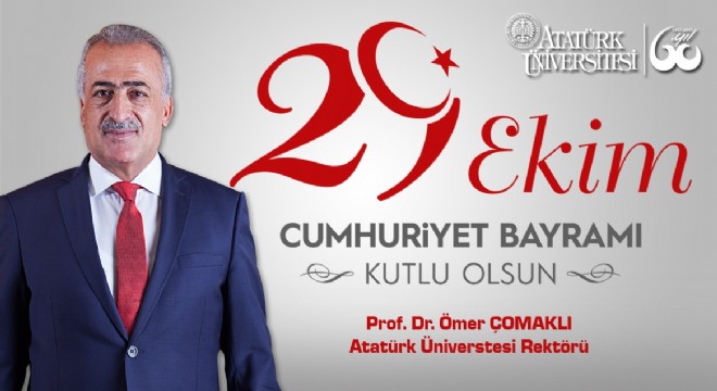 Çomaklı'dan 29 Ekim Cumhuriyet Bayramı mesajı