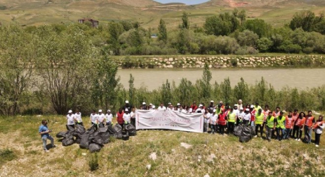 Çoruh Havzasında 'Nehri Sanatla Yıkamak' projesi