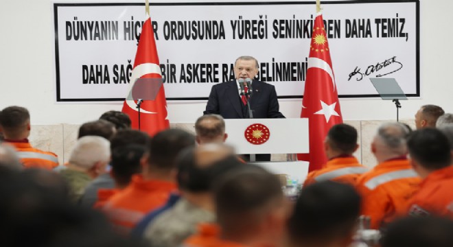 Cumhurbaşkanı Erdoğan: 'Kararlıyız'