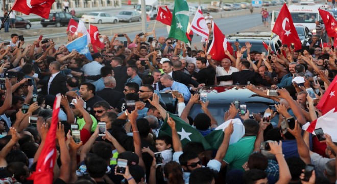 Cumhurbaşkanı Erdoğan'a sevgi seli