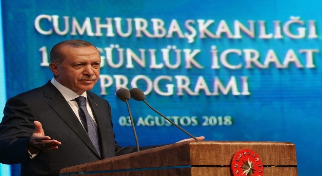 Cumhurbaşkanı'ndan 400 proje müjdesi