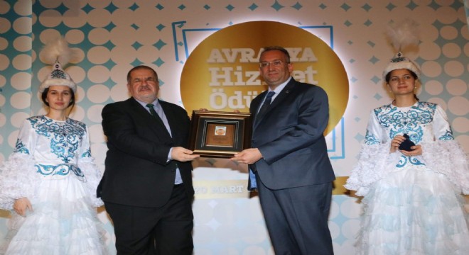 DAİB'e Avrasya Hizmet ödülü