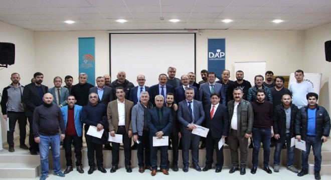 DAP'tan çiftçilere “Tarımsal Sulama Eğitimi”