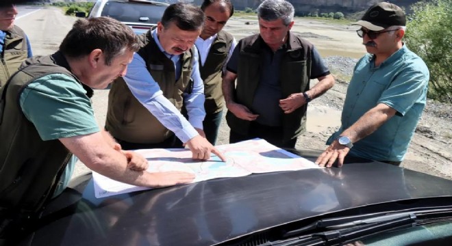DKMP'den Tortum Şelalesi Peysaj projesi