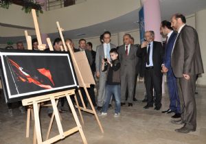 Palandöken'de sanatla milli coşku buluştu