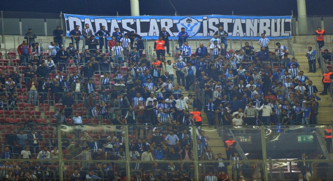 Dadaş taraftar Erzurumspor'u yalnız bırakmadı