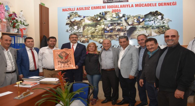 Dadaşlar Başkan Alıcık'ı ağırladı