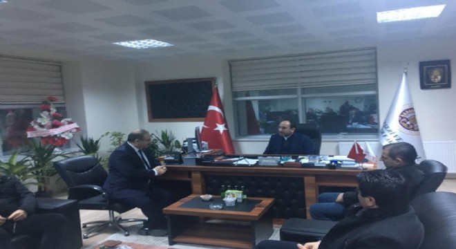 Deligöz Narman, Oltu ve Şenkaya'yı ziyaret etti