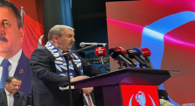 Destici, Erzurum kongresinde konuştu