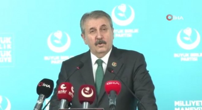 Destici: 'Şehit ve Gazi ailelerinin yanındayız'