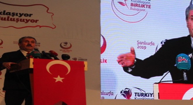 Destici'den destek açıklaması